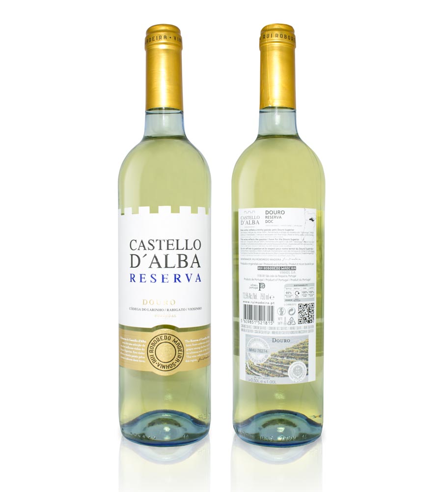 Vinho Branco Castello D’Alba Reserva 2020, 75cl Douro
