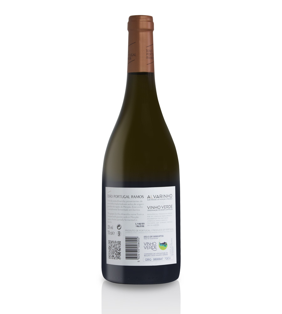 Vinho Branco João Portugal Ramos Alvarinho 2019, 75cl Vinhos Verdes