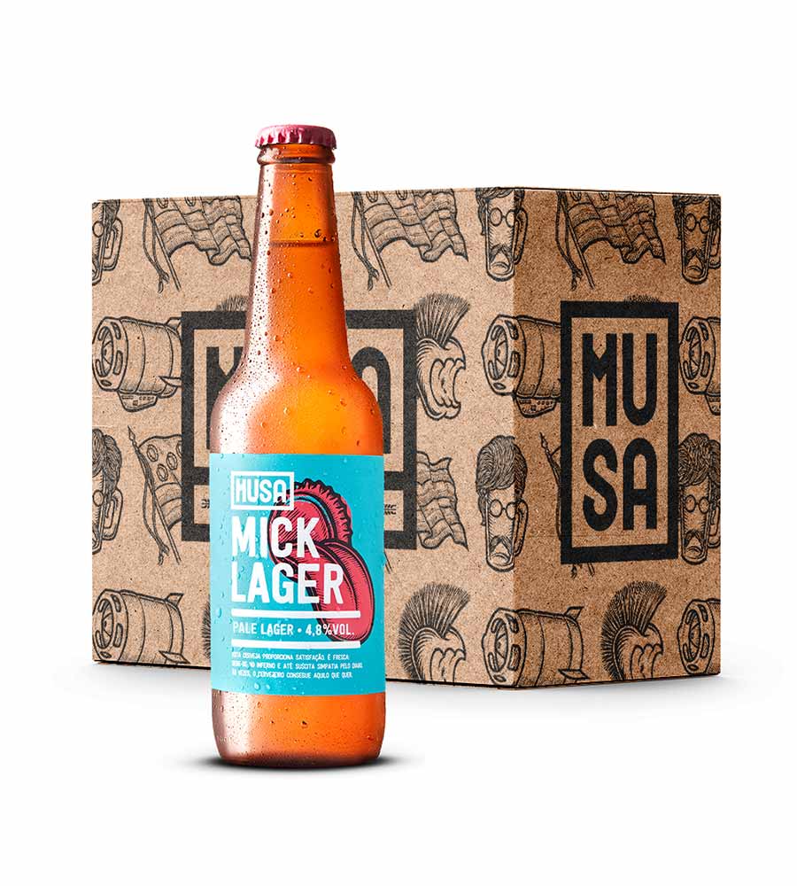 Cerveja Musa Mick Lager 12 x 33cl Lisboa