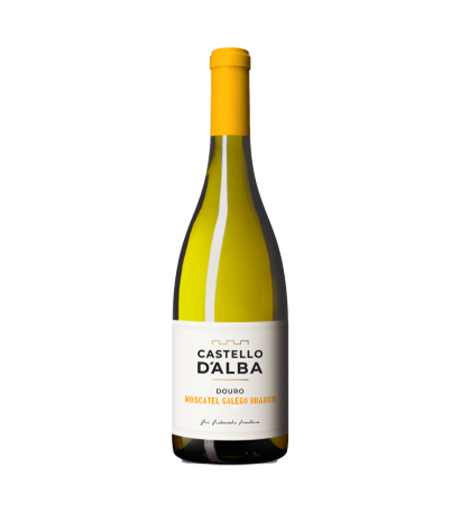 Vinho Branco Castello D’Alba Moscatel Galego 2019, 75cl Douro