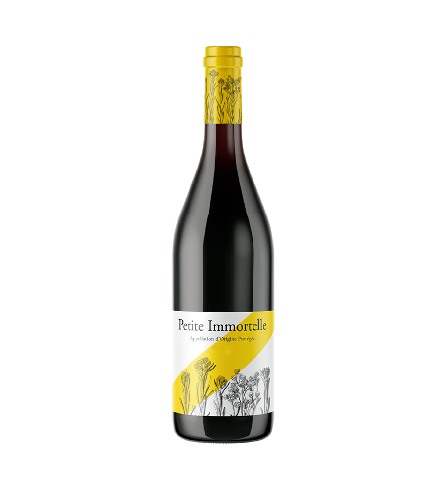Vinho Tinto Petite Immortelle Côtes de Roussillon Villages 2018, 75cl França
