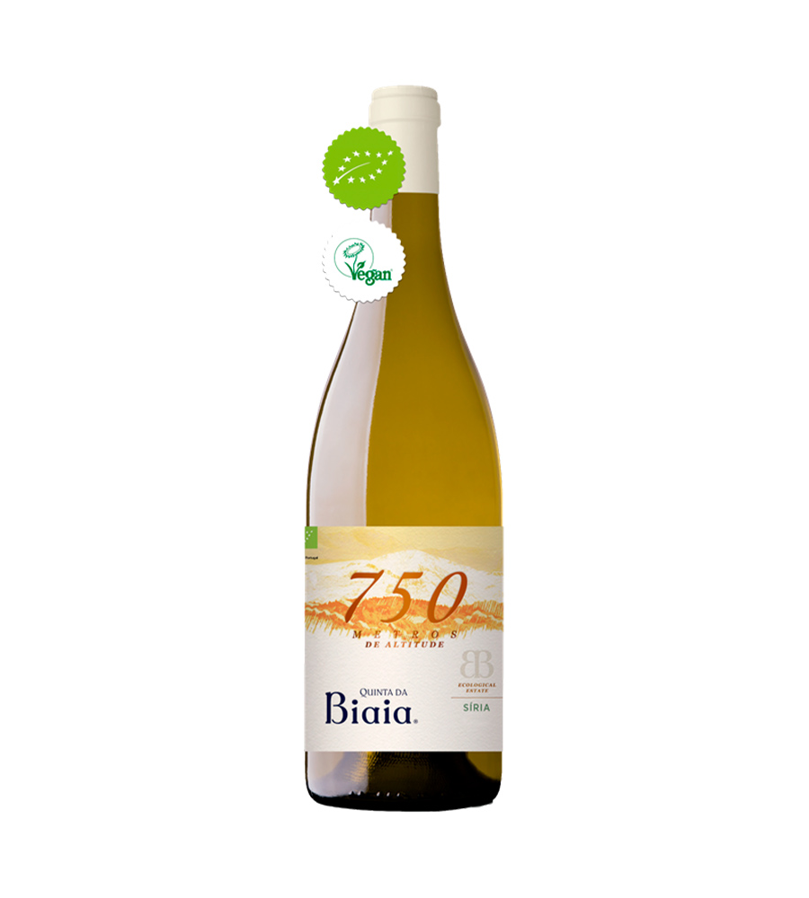 Vinho Branco Quinta da Biaia 750 Síria 2020, 75cl Beira Interior