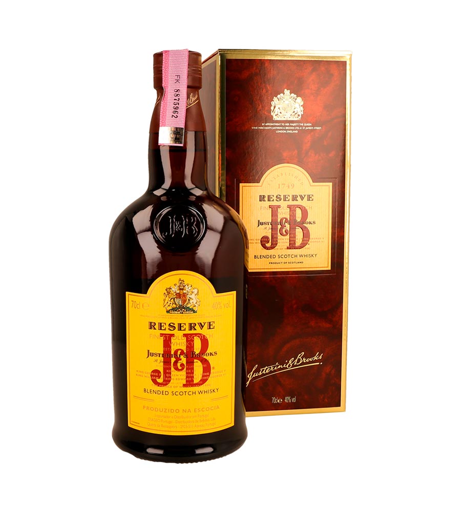 Whisky J&B 15 anos, 70cl Escócia