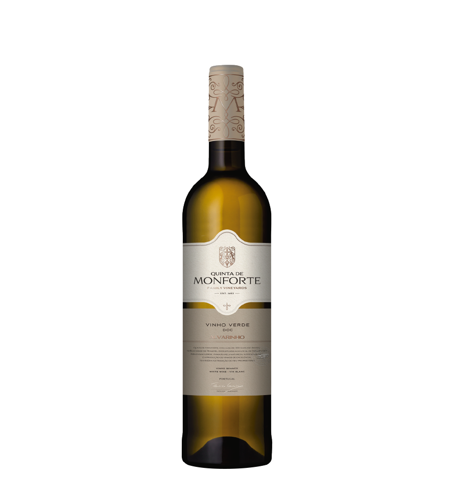 Vinho Branco Quinta De Monforte Alvarinho 2021 75cl Vinhos Verdes