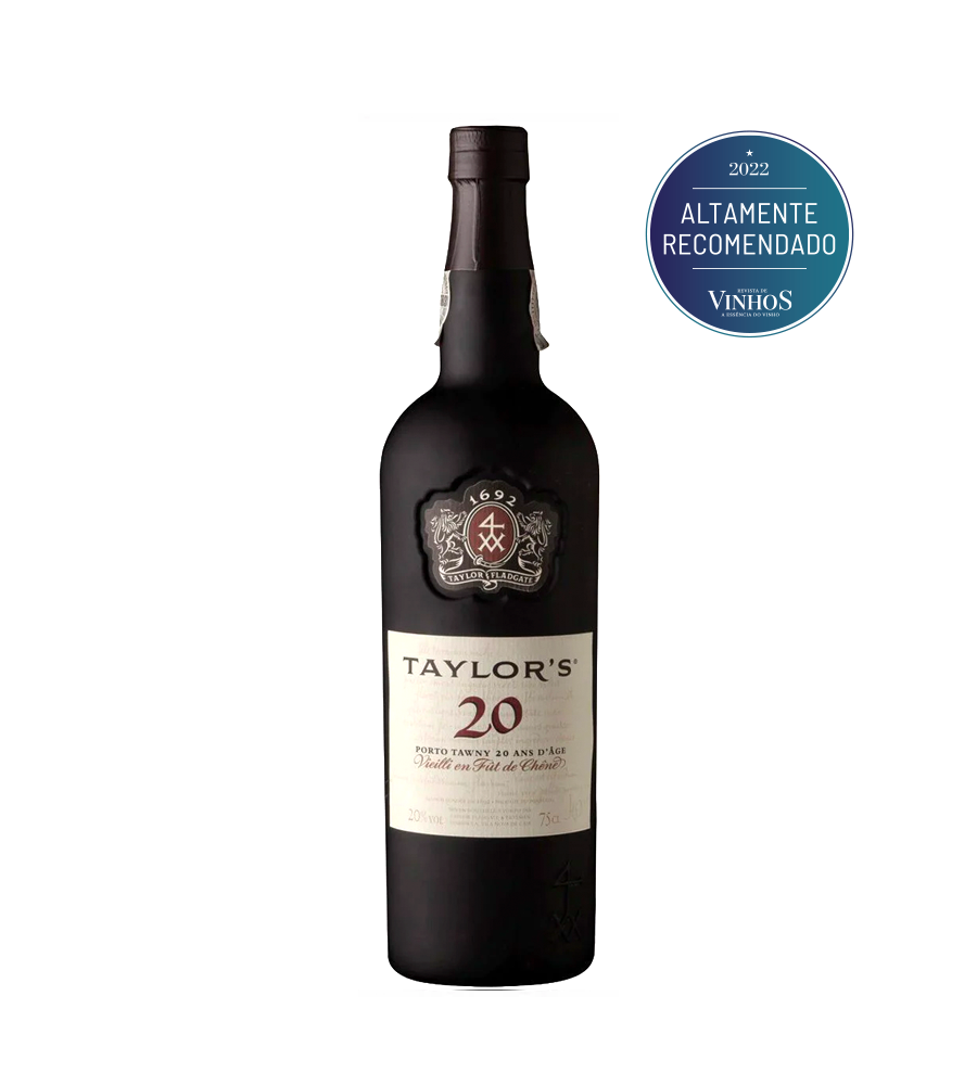 Vinho do Porto Taylor's Tawny 20 anos, 75cl Douro