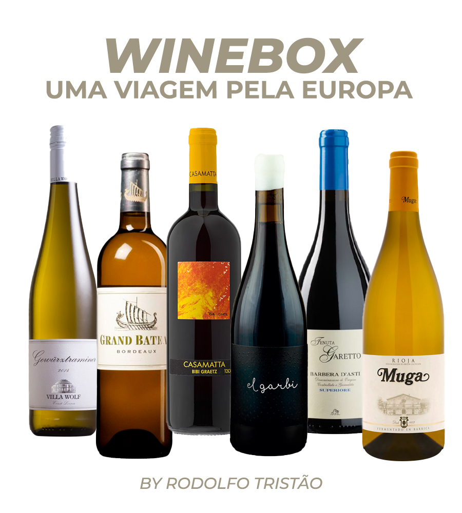 Wine Box Viagem pela Europa By Rodolfo Tristão Europa