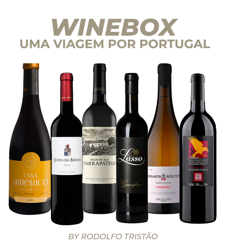 Wine Box Viagem por Portugal By Rodolfo Tristão Portugal