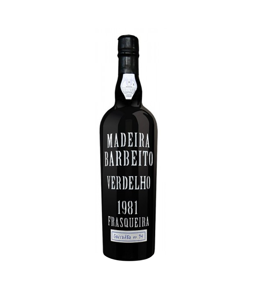 Vinho Madeira Barbeito Verdelho Frasqueira Garrafão 94 1981, 75cl Madeira