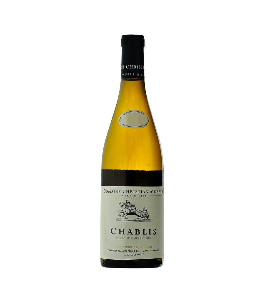 Vinho Branco Domaine Christian Moreau Pere & Fils 2020, 75cl Chablis, Borgonha
