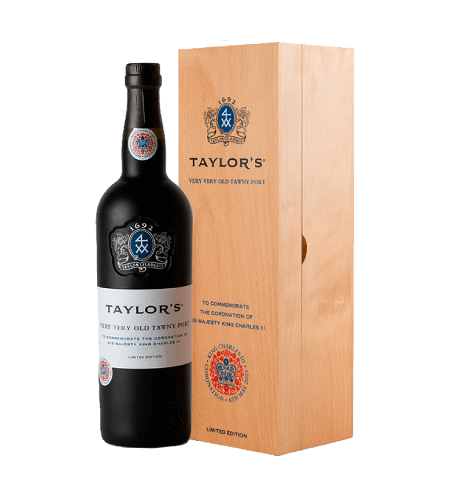 Vinho do Porto Taylor’s Very Very Old Tawny Port King Charles III Coronation, 75cl Douro