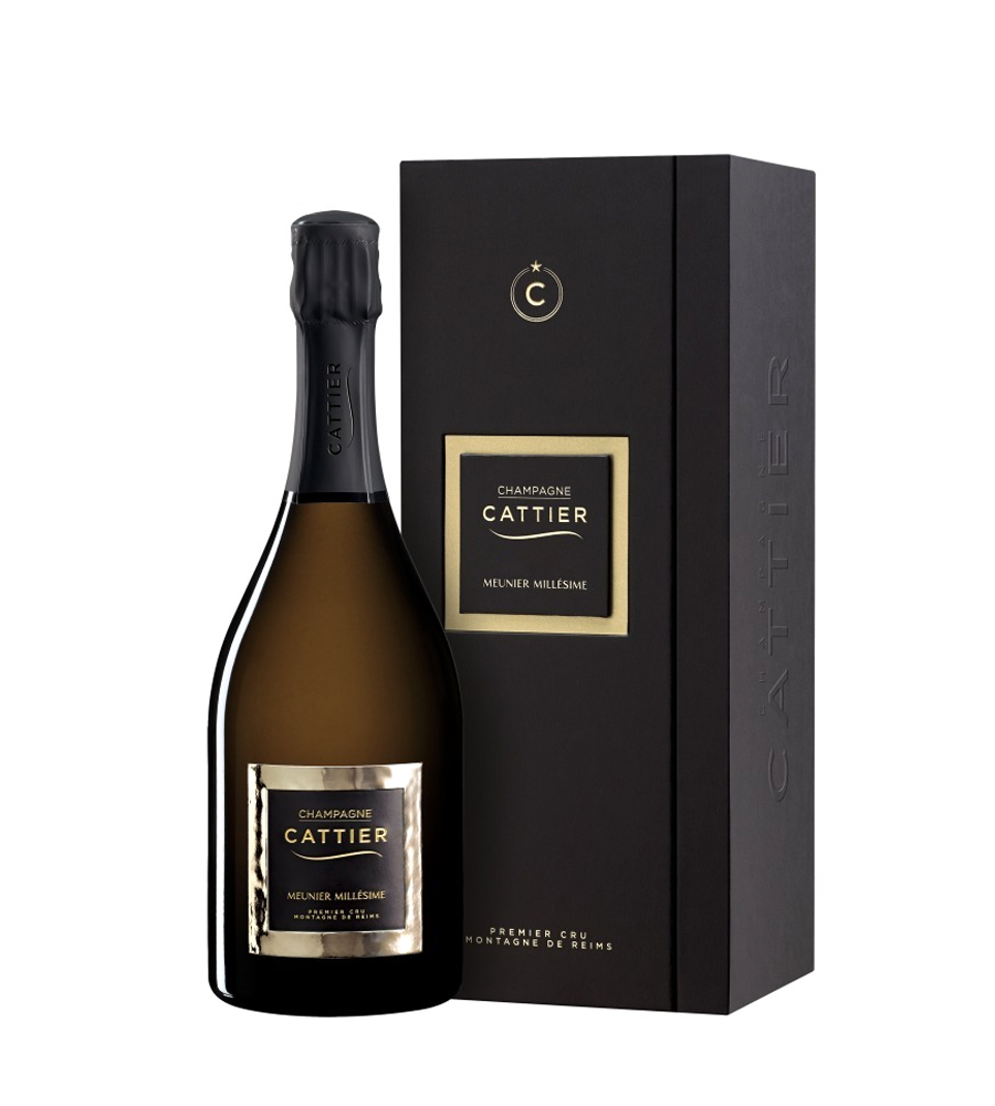 Champagne Cattier Meunier Millesime Premier Cru 2016, 75cl Champagne